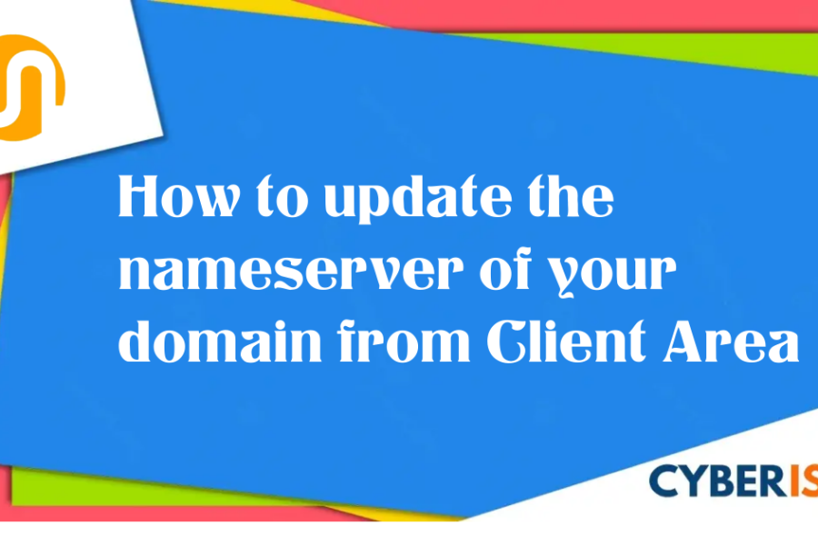 How to update the nameserver from Client Area