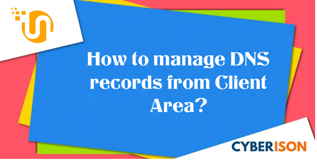 How to manage DNS records from Client Area?