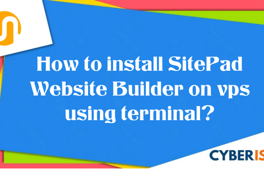 How to install sitepad on vps using terminal?
